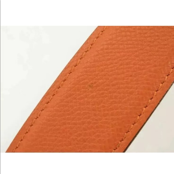 HERMES EVELYNE REVERSIBLE BELT SIZE 80 WITH BOX. - Picture 8 of 8